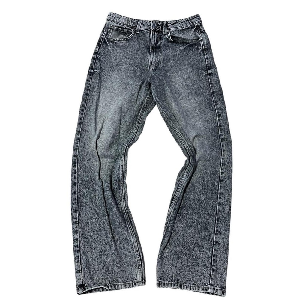 90s Straight Charcoal Jeans